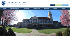 Desktop Screenshot of covenant.edu